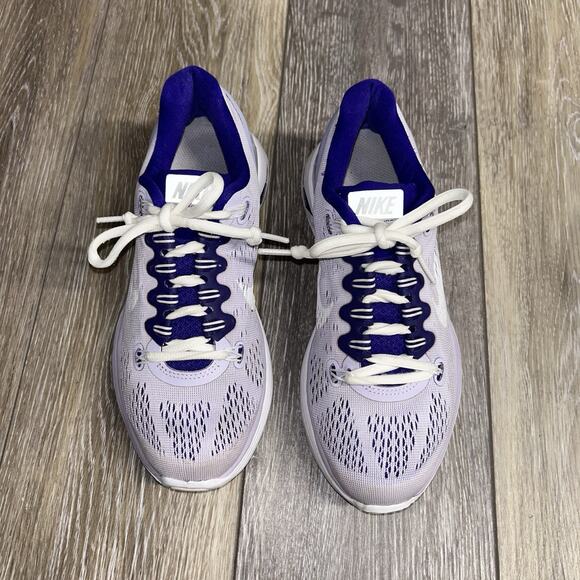 Nike Lunarglide 5 Purple Women’s US Size 5.5 Running Sneaker Shoes 599395-501 - Picture 4 of 11